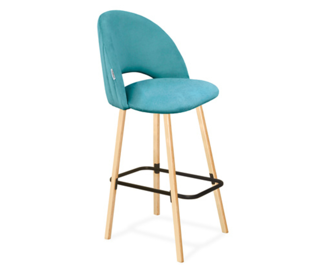 Барный стул Руби, голубой фото